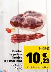 Carrefour Ibersierra - centro de paleta ibérica oferta