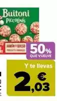 Carrefour Buitoni - piccolinis oferta