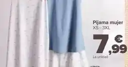 Carrefour Pijama mujer oferta