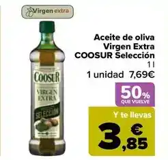 Carrefour Coosur - aceite de oliva virgen extra selección oferta