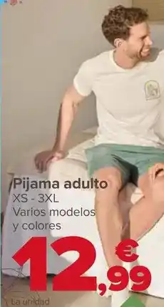 Carrefour Pijama adulto oferta