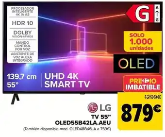 Carrefour Lg - tv 55 oled55b42la.aeu oferta