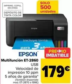 Carrefour Epson - multifunción et-2860 oferta