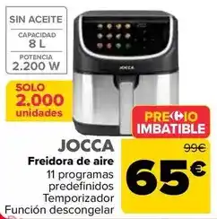 Carrefour Jocca - freidora de aire oferta
