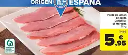 Carrefour Market Carrefour - filete de jamón de cerdo el mercado oferta