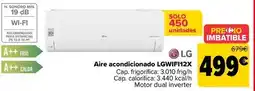 Carrefour Lg - aire acondicionado lgwifi12x oferta