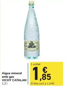 Carrefour Express Vichy catalán - aigua mineral amb gas oferta