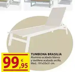 CMB Bricolage Tumbona brasilia oferta