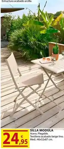 CMB Bricolage Silla modula oferta