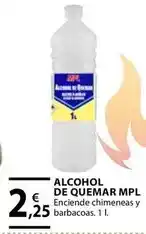 CMB Bricolage Alcohol de quemar mpl oferta