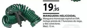CMB Bricolage Manguera helicoidal oferta