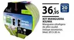 CMB Bricolage Kit manguera oferta
