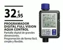 CMB Bricolage Programador digital full vision aqua control oferta