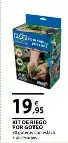 CMB Bricolage Kit de riego por goteo oferta