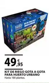 CMB Bricolage Kit de niego gota a gota para huerto oferta