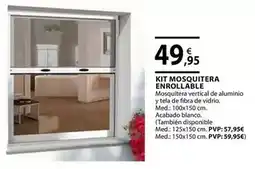 CMB Bricolage Kit mosquitera enrollable oferta