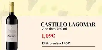 Sangüi Castillo lagomar - vino tinto oferta