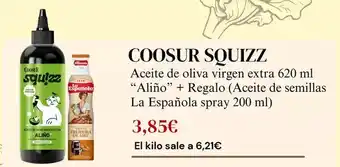Sangüi Coosur - aceite de oliva virgen extra oferta