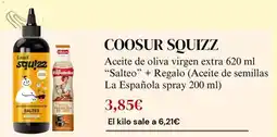 Sangüi Coosur squizz - aceite de oliva virgen extra oferta