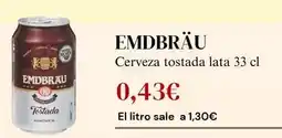 Sangüi Emdbrau - cerveza tostada oferta