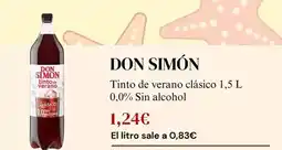 Sangüi Don simón - tinto de verano clasico oferta