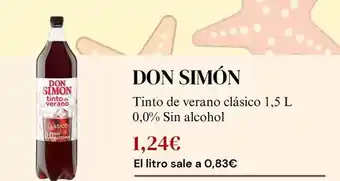 Sangüi Don simón - tinto de verano clasico oferta