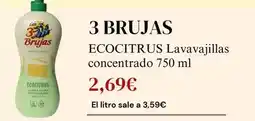 Sangüi Las 3 brujas - lavavajillas concentrado oferta