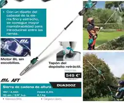 Ferri Makita - sierra de cadena de altura oferta