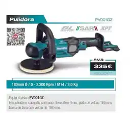 Ferri Makita - pulidora pv001gz oferta