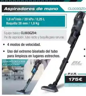 Ferri Aspiradores de mano oferta