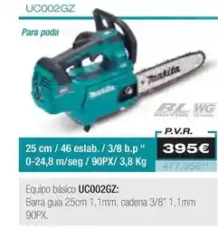Ferri Makita - sierras de cadena/ uc002gz oferta
