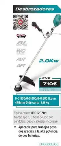 Ferri Makita - desbrozadores oferta