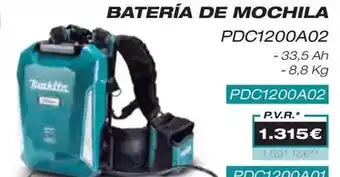 Ferri Bateria de mochila oferta