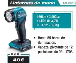 Ferri Makita - linternas de mano oferta