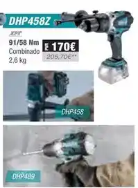 Ferri Makita - percutores/ dhp458z oferta