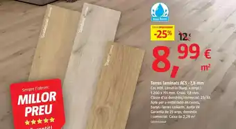 Bauhaus Suelos laminados ac5-7,8 mm oferta