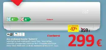 Bauhaus Corbero - aire acondicionado inverter 'austral 12' oferta