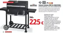 Bauhaus Kingstone - barbecoa de carbon black angus xxl oferta