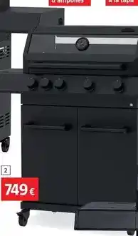Bauhaus Kingston - barbacoa de gas cliff 4500 oferta