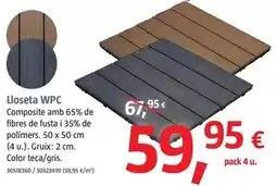 Bauhaus Loseta wpc oferta