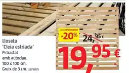 Bauhaus Loseta 'cleia estriada' oferta
