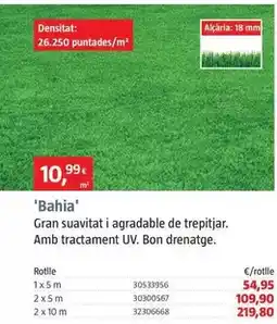 Bauhaus 'bahia' oferta