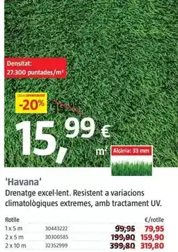 Bauhaus 'habana' oferta