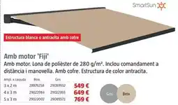 Bauhaus Smart sun - con motor 'fiji' oferta