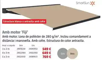 Bauhaus Smart sun - con motor 'fiji' oferta