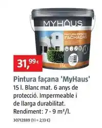 Bauhaus Pintura fachadas 'myhaus' oferta