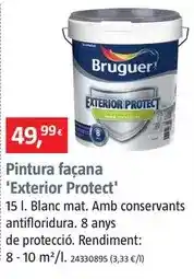 Bauhaus Bruguer - pintura fachada 'exterior protect' oferta