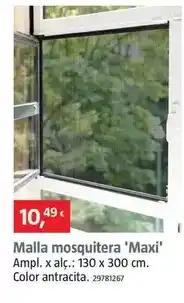 Bauhaus Malla mosquitera maxi oferta