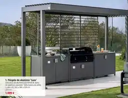 Bauhaus Pérgola de aluminio 'laos' oferta