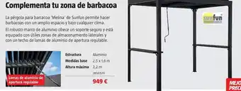Bauhaus Lamas de aluminio de apertura regulable oferta